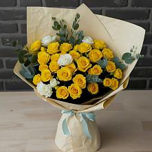 Букет цветов из:  Розы #REPLACE_PRED# Узловая