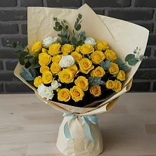 Букет цветов из:  Розы в Узловая
