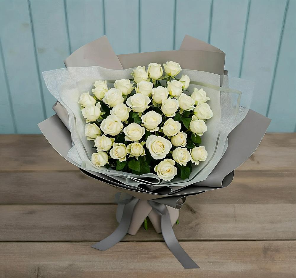 Букет Белоснежная нежность в Узловая