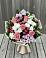 Букет цветов из: Альстромерии, Гвоздики, Розы и Хризантемы в Узловая