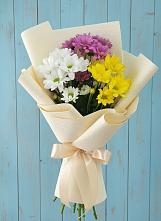 Букет цветов из:  Хризантемы #REPLACE_PRED# Узловая
