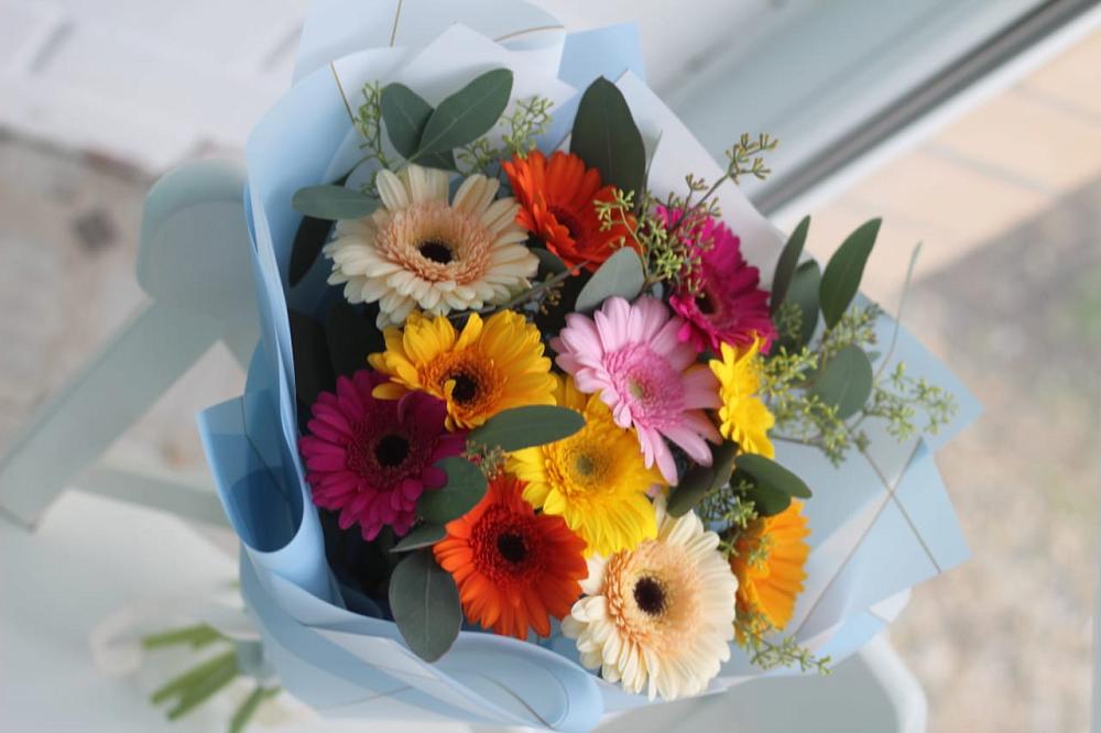 Букет цветов из: Герберы в Узловая