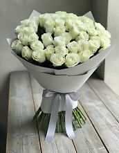 Букет 35 Белых роз в Узловая