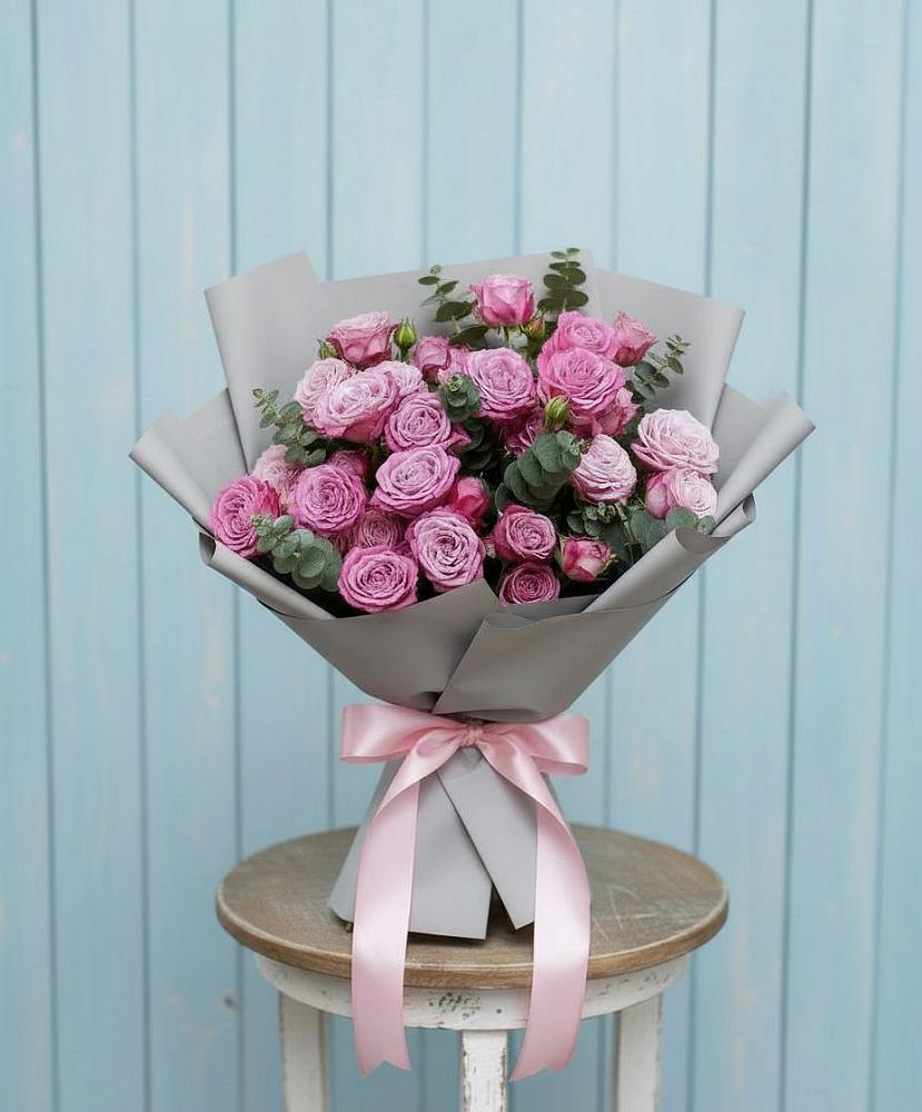 Букет цветов из: Розы в Узловая