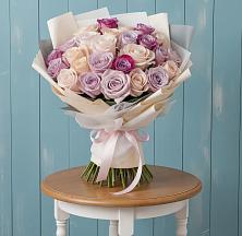 Букет цветов из:  Розы в Узловая