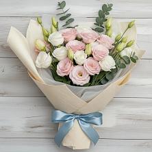 Букет цветов из:  Лизиантусы в Узловая