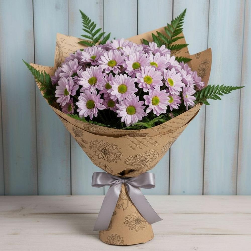 Букет цветов из: Хризантемы в Узловая