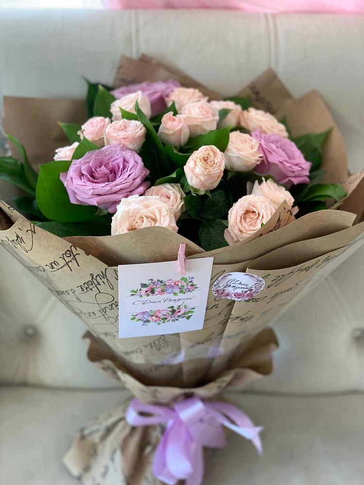 Букет цветов из: Розы в Узловая