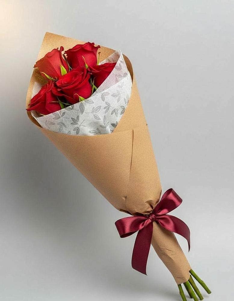 Букет цветов из: Розы в Узловая
