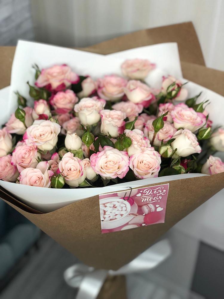 Букет цветов из: Розы в Узловая