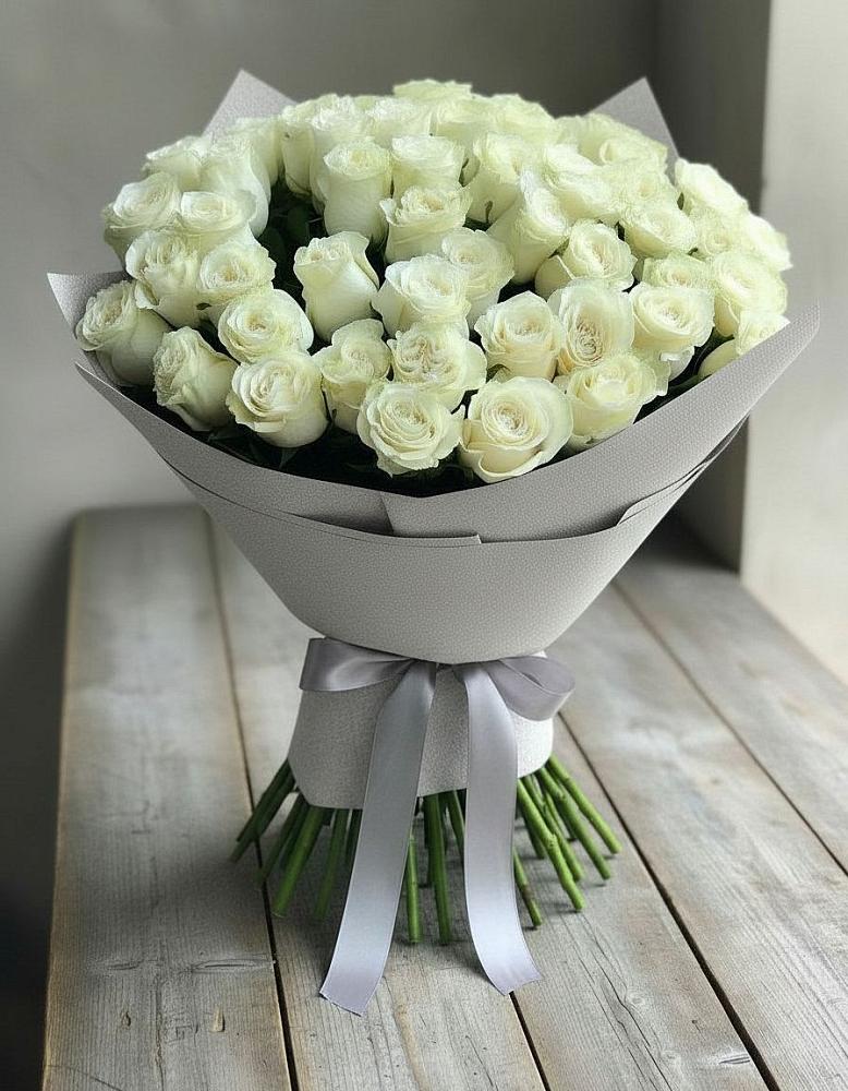 Букет 35 Белых роз в Узловая