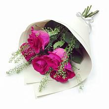 Букет цветов из:  Розы в Узловая