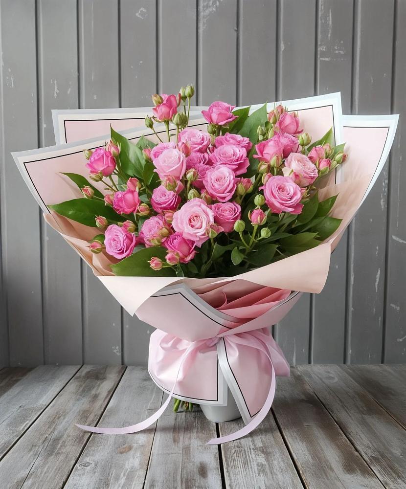 Букет Розовый кустик в Узловая