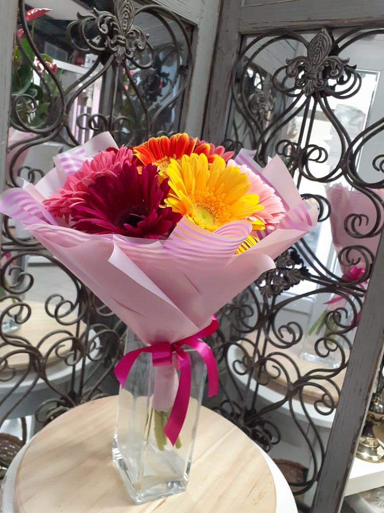 Букет цветов из: Герберы в Узловая