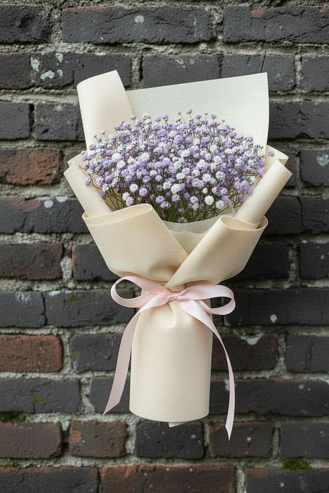 Букет цветов из: Гипсофила в Узловая