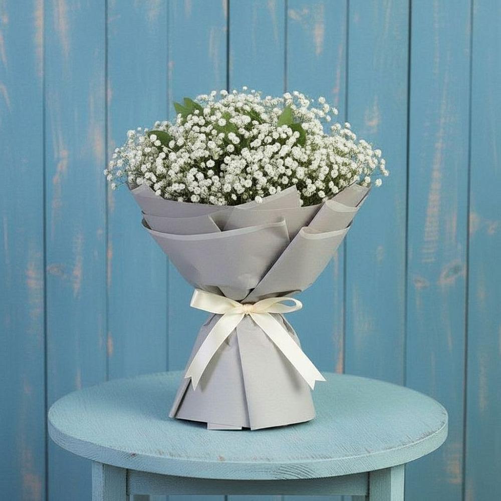 Букет цветов из: Гипсофила в Узловая