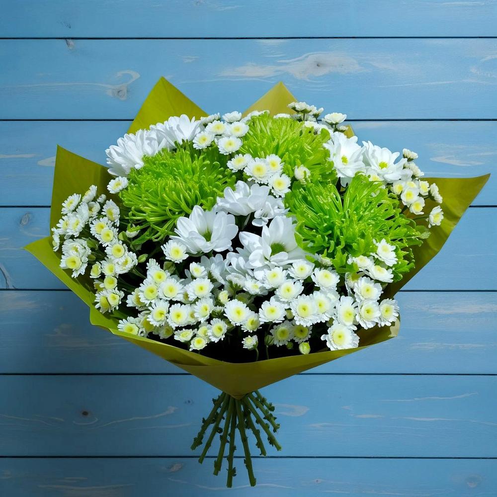 Букет цветов из: Хризантемы в Узловая