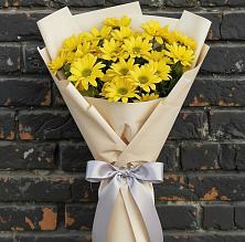Букет цветов из:  Хризантемы #REPLACE_PRED# Узловая