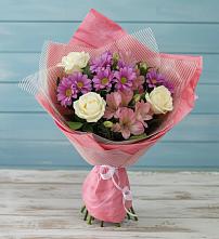 Букет цветов из:  Герберы #REPLACE_PRED# Узловая