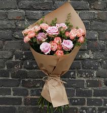 Букет цветов из:  Розы в Узловая