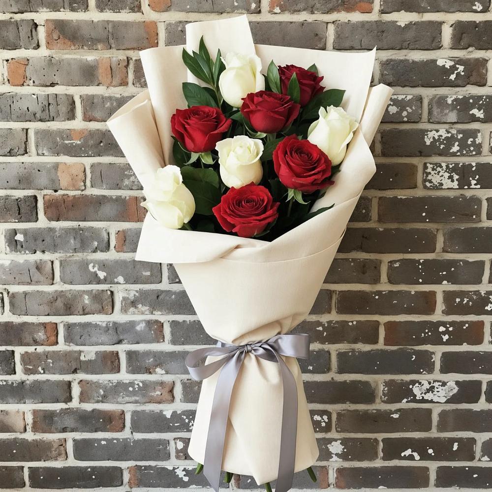 Букет цветов из: Розы в Узловая