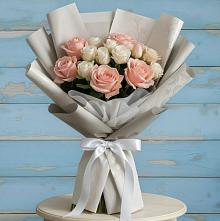 Букет цветов из:  Розы #REPLACE_PRED# Узловая