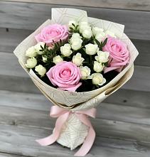 Букет цветов из:  Розы в Узловая