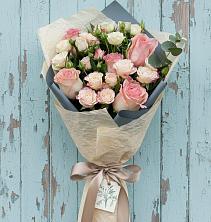 Букет цветов из:  Розы в Узловая