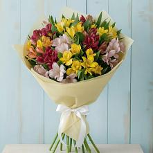 Букет цветов из:  Альстромерии #REPLACE_PRED# Узловая