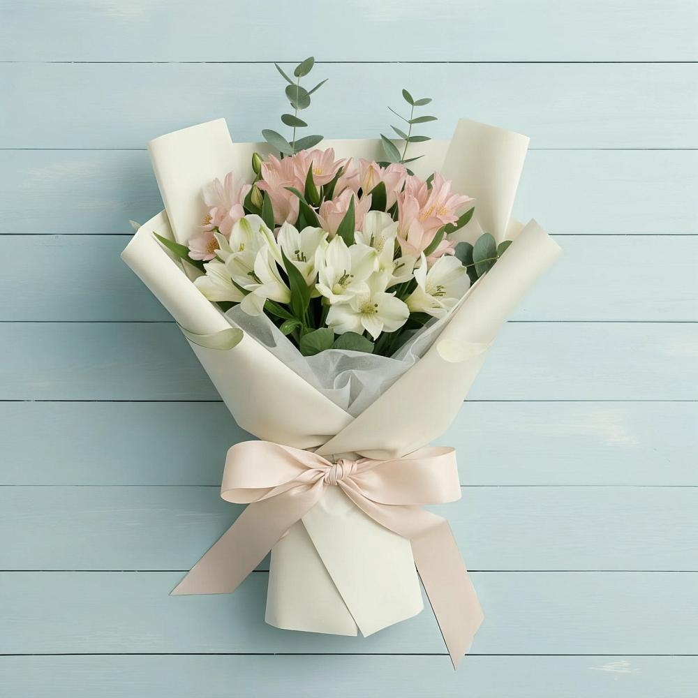 Букет цветов из: Альстромерии в Узловая