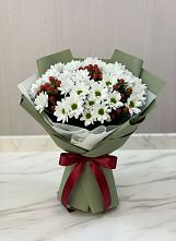 Букет цветов из:  Хризантемы #REPLACE_PRED# Узловая