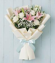 Букет цветов из:  Лилии в Узловая