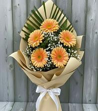 Букет цветов из:  Герберы в Узловая