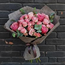 Букет цветов из:  Розы в Узловая