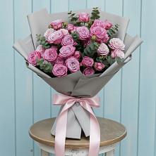 Букет цветов из:  Розы в Узловая